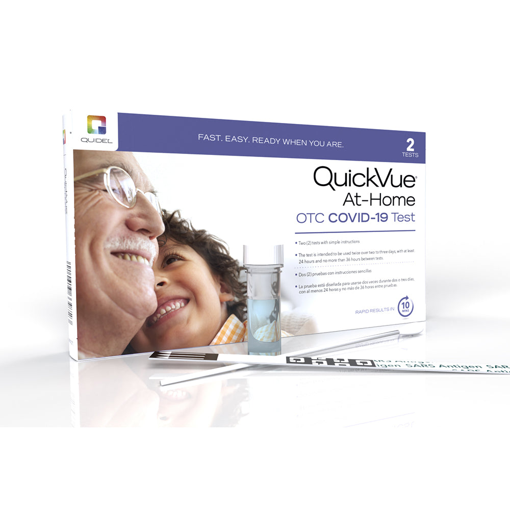 Quidel® QuickVue At-Home COVID-19 Test: 2 pack